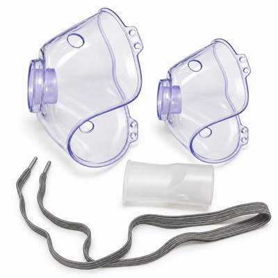 Adult mask, child mask and mouthpiece set