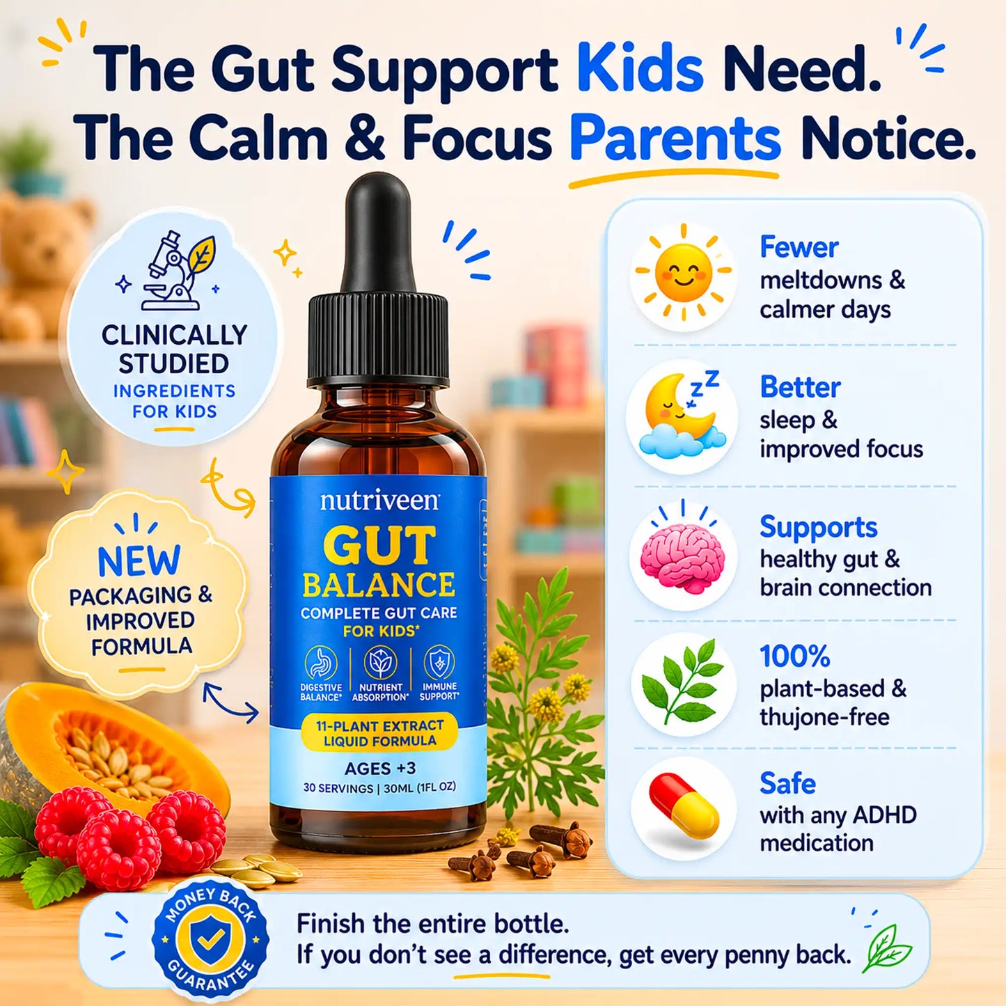 Tinkerroot ™ Gut-Brain Balance