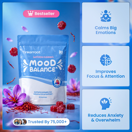 Natural - Saffron Gummy Mood + Focus Support for Kids