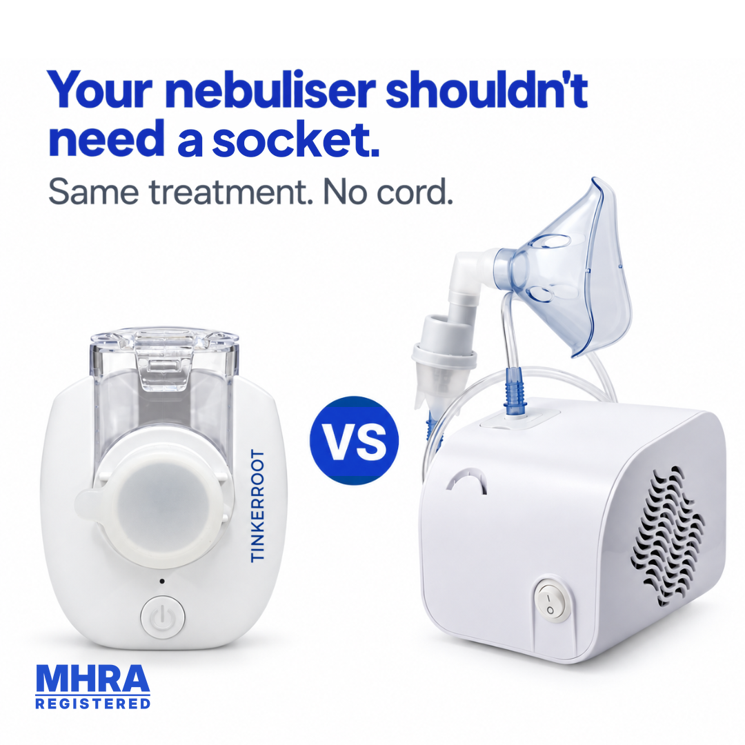 Your nebuliser shouldn't need a socket