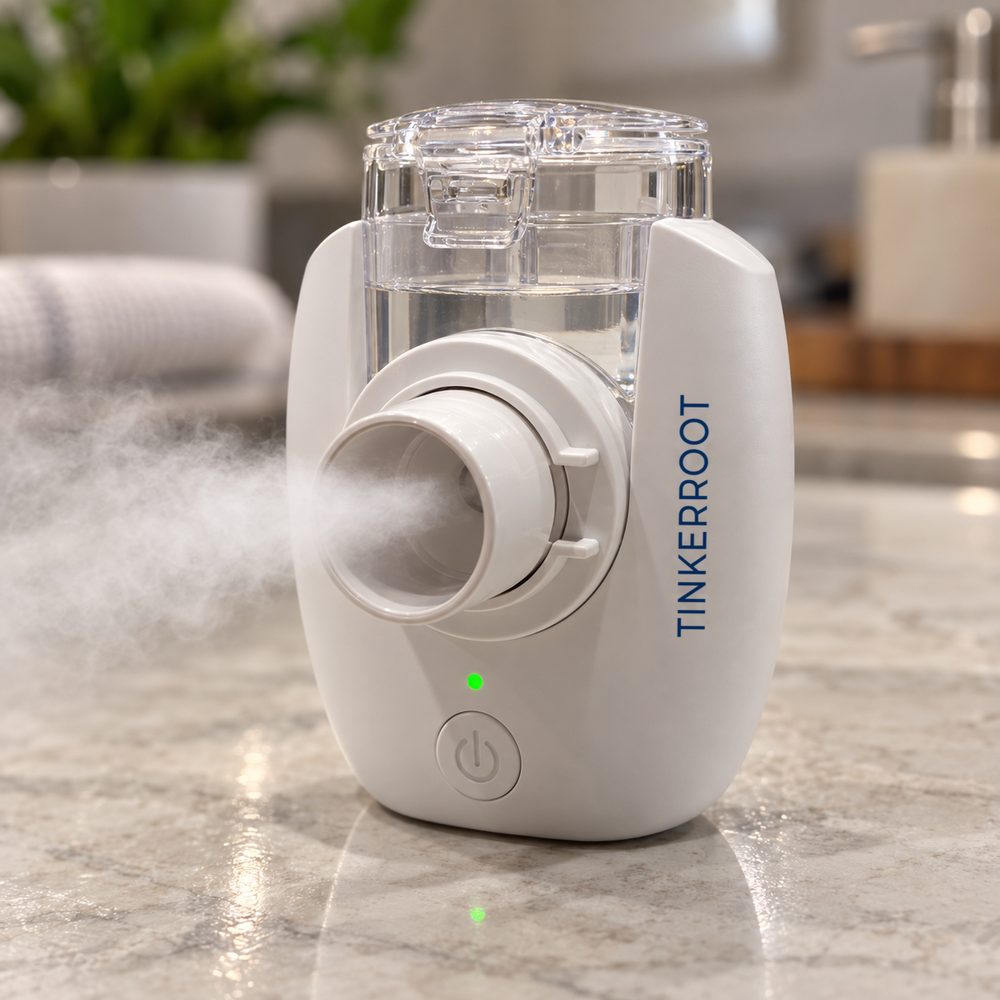 Fine mist during treatment