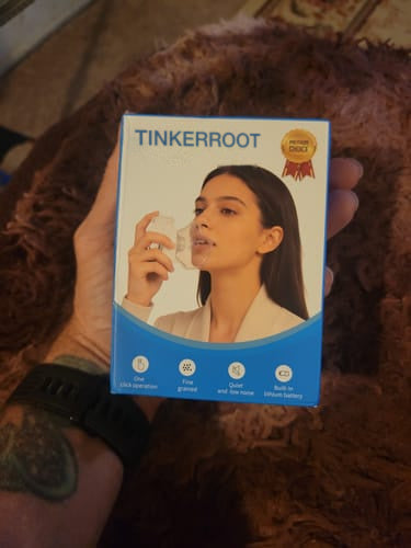 Customer photo review of Tinkerroot Pro Portable Nebuliser