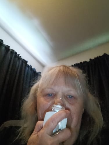 Customer photo review of Tinkerroot Pro Portable Nebuliser
