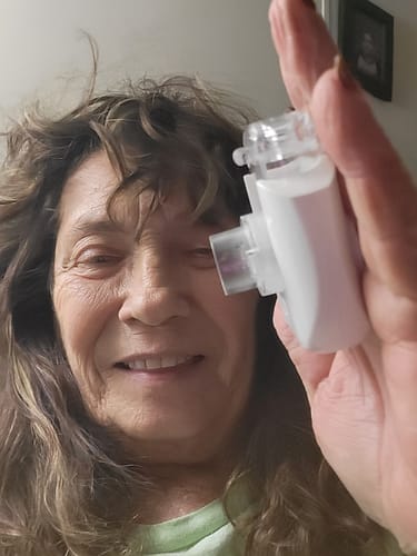 Customer photo review of Tinkerroot Pro Portable Nebuliser