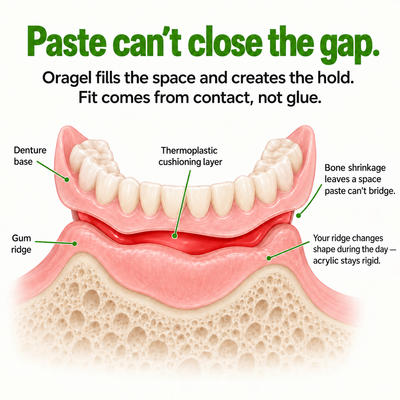 Tinkerroot Oragel | Fills the Gap Adhesive Can’t Cross - All-Day Hold